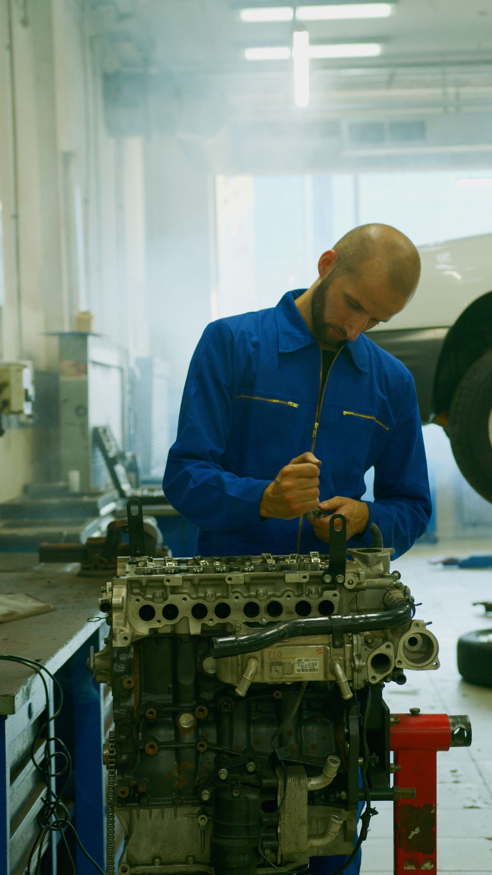 Inspection of a vehicle engine management system